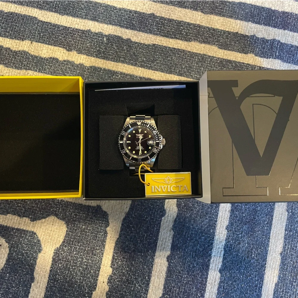 Invicta Pro Diver Automatic Watch - Black Dial